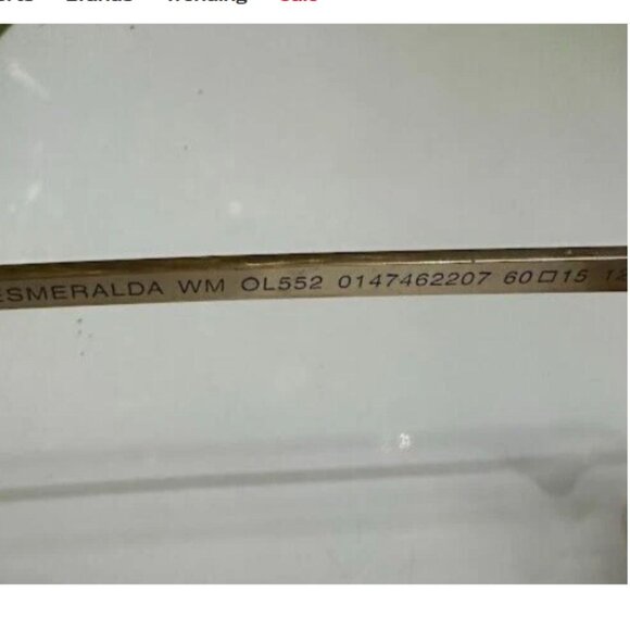 NEW Tommy Hilfiger Esmeralda Brown Gold Women Sunglasses - Picture 5 of 5